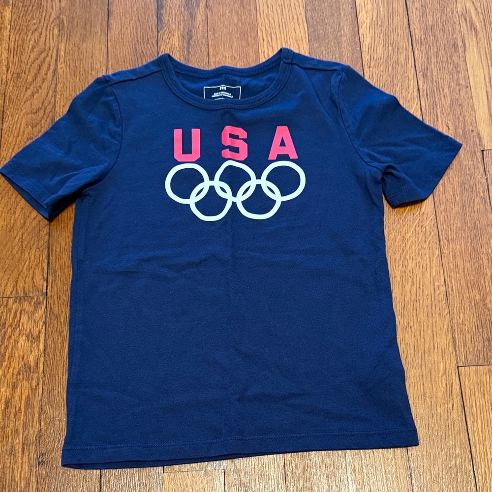 Kids Team USA Olympics Blue T-shirt Size 5T